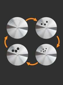 Salt Cellars & Servers - 銀色 - 查看 5