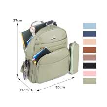 Women Functional Backpacks - 綠色 - 查看 4