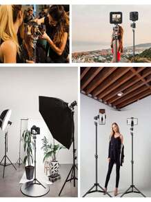 Selfiestick & Tripod Head - Black - View 8