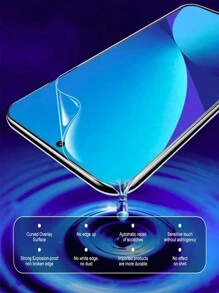 2 Stücke Vollabdeckung Hydrogel Bildschirmschutzfolie kompatibel mit Samsung Galaxy, iPhone, Redmi, Honor und weiteren Modellen. Einfach anzubringen, unterstützt Fingerabdruckentriegelung. Weiche Folie (kein gehärtetes Glas) kompatibel mit iPhone 16/16 Plus/16 Pro/16 Pro Max/15/15Pro/15 Plus/15 Pro Max. Geschenk für Geburtstag, Familie, Freunde. Handybildschirmschutz, Handyzubehör, wasserdicht, stoßfest, kratzfest, abriebfest.
