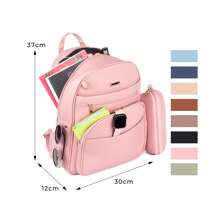 Women Functional Backpacks - 粉色 - View 4