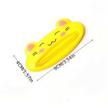 Cartoon Shaped Plastic Toothpaste Dispenser, Cartoon Manual Toothpaste Squeezer Multipurpose Lip Squeezer Kissing Toothpaste Squeezer - Multicolor - View 7