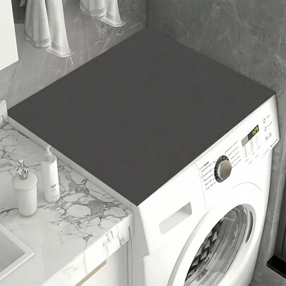 1pc Washer And Dryer Covers Protector Mat, Diatomaceous Washing Machine Dryer Cover For The Top, Quick Drying And Highly Absorbent Washer And Dryer Top Protector,Black,Bag,Organizer,Storage,Wedding,Y2k,Party,Mother's Day Gift,Bedroom Decor,Garden,Kitchen Decor,Summer,Beach,Travel Essentials,Room Decor,Squishy,Graduation