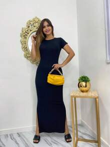 Women Dresses - 黑色 - 查看 1