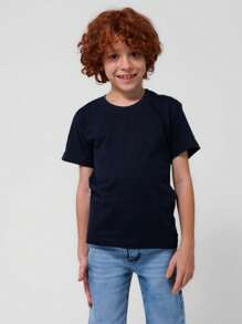 Young Boys T-Shirts - Màu xanh hải quân - Xem 1