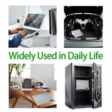 Fireproof Document Bag Waterproof Money Bag With Zipper Closure, Fireproof Envelope, Storage Pouch For A4 Letter Size Document, Cash, Cell Phone, Tablet, Credit Card,Passport Black - Black - View 6