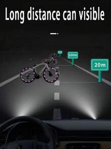 Adhesivo Reflectante Para Bicicleta, Adhesivos De Llanta 3d Geniales, Calcomanías De Bicicleta De Alta Iluminación - Multicolor - Ver 2