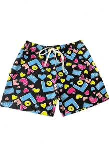 Teen Girls Shorts - Baby Blue - View 1