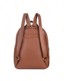 Women Functional Backpacks - Óxido marrón - Ver 2