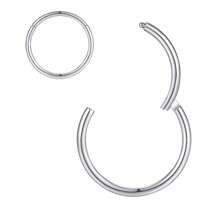 ADYJELY 1PC Nose Rings Hoop Conch Ring 316L Surgical Steel Cartilage Earrings Earhead 1.2mm Black Daith Earr Tragus Helix Earrings Rook 16G Hinged Segment Rings Gold Belly Ring, Nipple Ring,Septum Ring Eyebrow Ring Lip Ring Earlobe Earring Thin Helix 6mm 8mm 10mm Women And Men Body Piercing Jewelry Valentine's Day Gifts,Mom,Mother,Mother's Day,Gift - Nose Ring - View 31