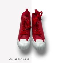 TENIS DE BOTA UNISEX SUPER COMODO - Rojo - Ver 3