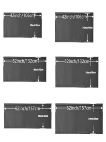 BONZER 1 Panel De Cortina De Bandó Sólido, Tratamiento De Ventana Con Bolsillo Para Barra Para La Decoración De Hogar En El Dormitorio, Oficina, Cocina, Sala De Estar Y Estudio - Burdeos - Ver 3