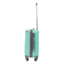 Maleta de Viaje 10KG con ruedas 360 y Asa Telescòpica - verde menta - Ver 4