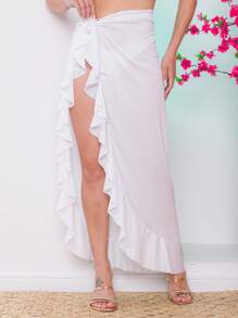 Women Swim Dresses - Blanco - Ver 2