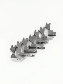 （1 套 7 件）縫紉機壓腳套裝,包括 P3611 壓腳、帶軸承的 Spk-3 滾輪腳、皮革工作邊緣滾輪、縫紉機配件。 - 1套(7件) - 查看 5