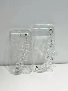 帶蝴蝶手環的透明手機殼，適用於 iPhone 11、Huawei P30 Pro、Xiaomi Redmi Note 11 - 無色 - 查看 9