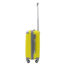 10KG Travel Suitcase With 360 Wheels And Telescopic Handle - Yellow - View 4