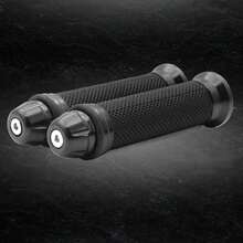 Puños De Manillar Para Moto En Color Gris Oscuro - Gris - Ver 1