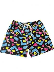 Teen Girls Shorts - Baby Blue - View 2