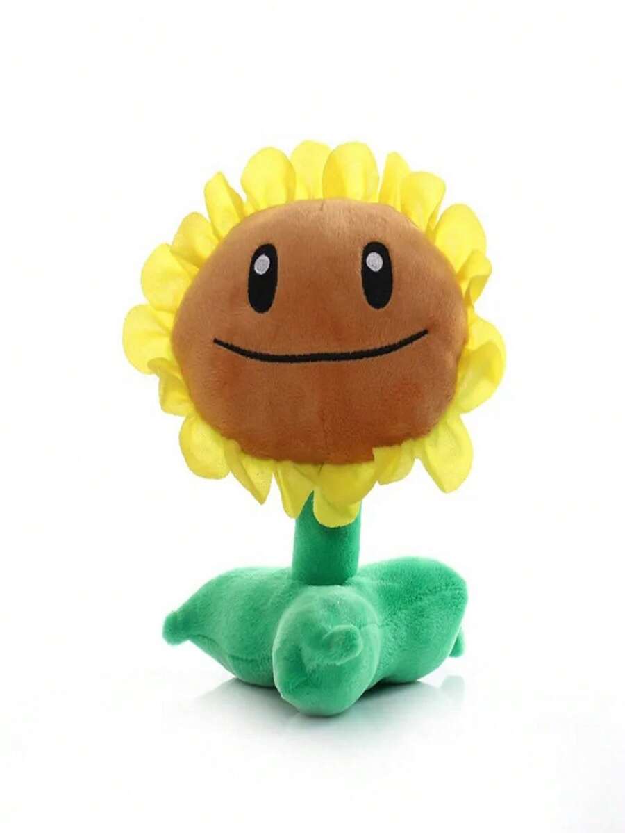Juguetes de peluche blandos de decoración del hogar - animales de peluche, videojuegos, girasoles, plantas, regalos para niños - Multicolor - Ver 1