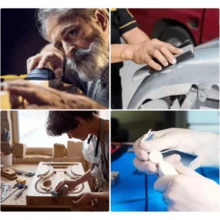 20入組600砂粒(14*23cm)網狀砂紙,適用於工業產品,金屬加工,汽車拋光,亞克力拋光,家具打磨,濕/乾打磨玉石 - 黑色 - 查看 6