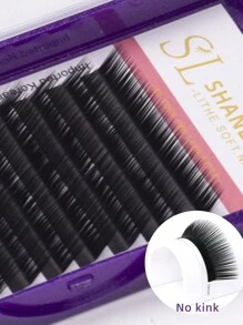 Shanel Premium Fox Cat Wimpern Fächer L N (M) Curl 8-15mm Bestseller 12 Reihen Gemischte Schale Kaschmir Volumen Klassische Wimpern Verlängerung Individuelle Wimpern Super Weiche Matte Schwarze Seide Wimpern Verlängerung Zubehör Für Schönheitssalon