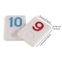 1 Set, Rummy Large Numbers Edition, Original Rummy Tile Game, Rummy Cube Game With Carton, Rummy Royal Board Game, Rummy Tiles In Paper Box, 106 Tiles,Adult Party Games Suitable For Halloween/Christmas/Thanksgiving - Coffee Brown - View 5