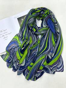 Khăn choàng chống nắng họa tiết xoáy độc đáo Boho 1 Khăn quàng cổ nữ du lịch thiết yếu, thời trang & đa năng - Nhiều màu - Xem 19