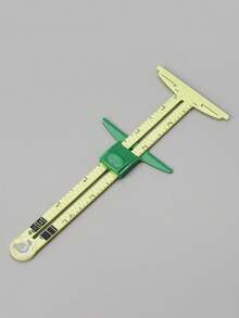 1PC Multi-Function Drawing Ruler, Cloth Ruler, Plastic Five-In-One Cloth Ruler, Drawing Tool, Tailor Ruler - Green - View 2