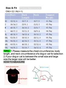 1 Bộ Hoa In Quần áo thú cưng - Nhiều màu - Xem 2