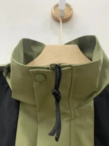 Nam Ngoài trời Chống gió Áo khoác Thích hợp Đối với Đi bộ du lịch , Có thể tháo rời Mũ Mùa Xuân - màu xanh lá - Xem 4