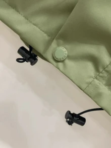 Nam Ngoài trời Chống gió Áo khoác Thích hợp Đối với Đi bộ du lịch , Có thể tháo rời Mũ Mùa Xuân - màu xanh lá - Xem 7