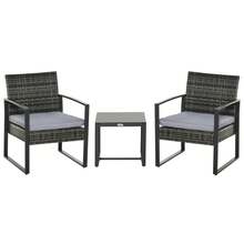Desk And Chair Set - Grey - View 2