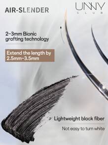 unny club 5克持久睫毛膏，打造自然纤长、根根分明的睫毛，防水、纤长、浓密、防晕染，适合日常妆容。 - 黑色(升級版) - 查看 6