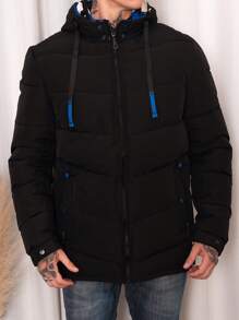 Men Winter Coats - 藍色 - 查看 8