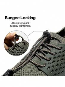 Men's Barefoot Water Shoes Lightweight Sports Aqua Shoes - 軍綠色 - 查看 8