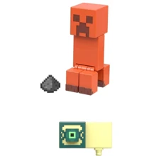 Minecraft Toys 3.25-Inch Action Figures Collection, Damaged Creeper - Multicolor - View 2