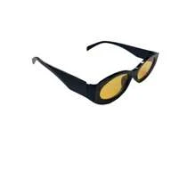 女士時尚眼鏡,休閒日常使用的完美禮物,適合送給好友 - 黃色 - 查看 3