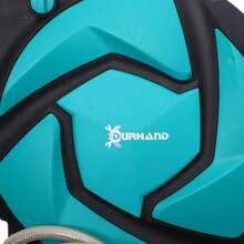 DURHAND 10m Garden Auto Hose Reel Wall Mounted Retractable 7 Patterns Spray Nozzle - Blue - View 9