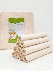 10pcs Household Towel Gourd Oil-Absorbing Cloth Multifunctional Non-Stick Thickened Dish-Washing Cleaning Rag - Multicolor - View 5