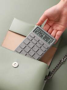 1 个彩色计算器，适用于财务、学生、考试、会计的办公计算器