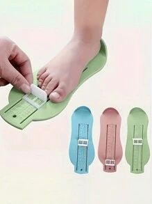 1pc Baby Foot Measuring Device For Buying Shoes - Green - View 1