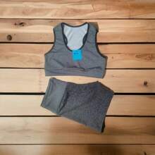 Women Sports Sets - Xám - Xem 2