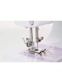 Máquina De Coser Portátil Mini De Doble Hilo Fhsm-505 Precio De Maquinaria De Prendas Para El Hogar Con Ce Rohs - Blanco - Ver 7