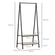 Coat Racks - الأسود - مشاهدة 5