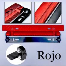 Universal Adjustable Plate Holder Car Holder Positions Jdm - Red - View 2