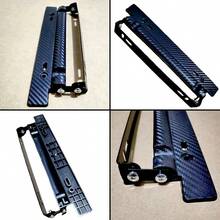Universal Adjustable Plate Holder Car Holder Positions Jdm - Red - View 5