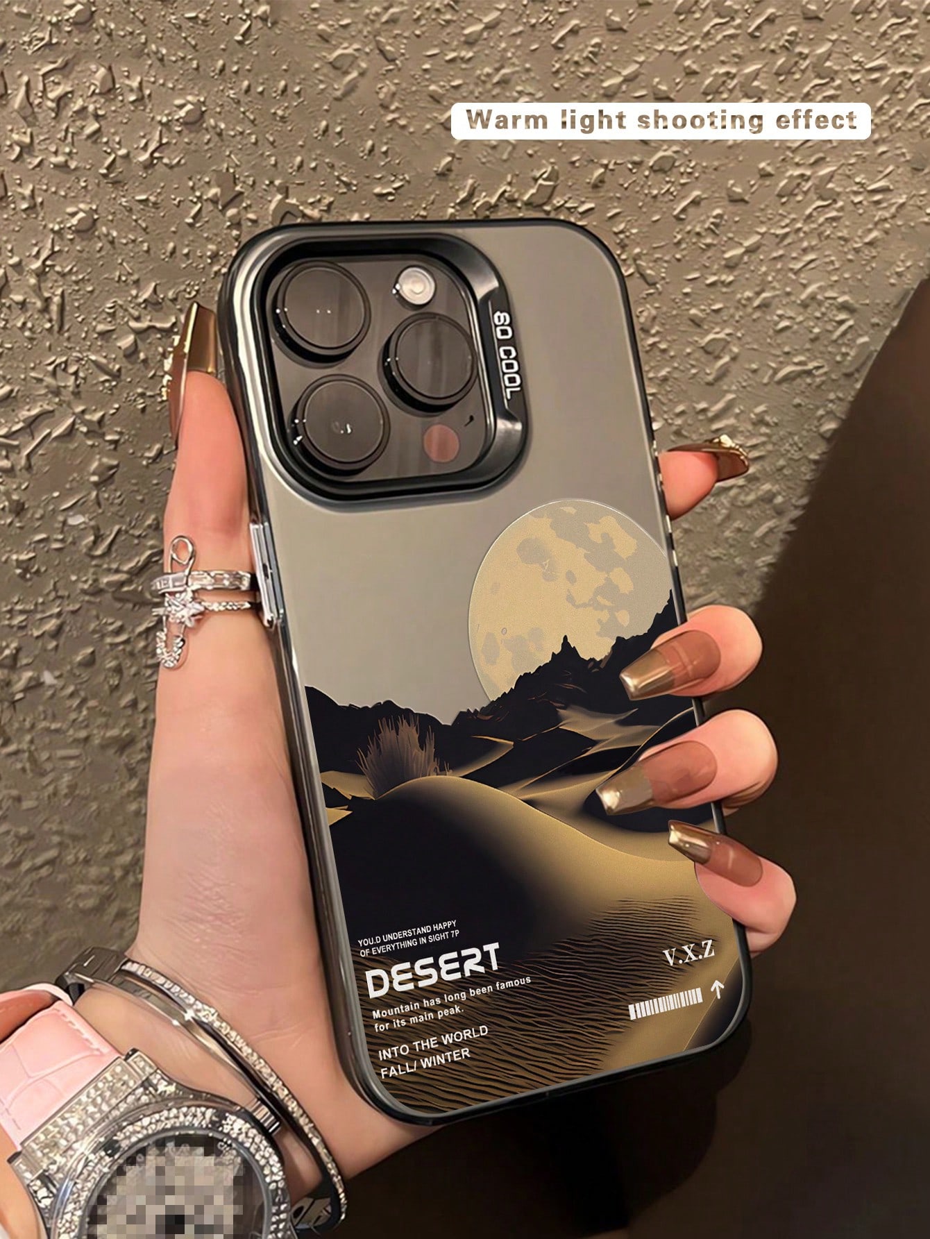 Scenery print phone case