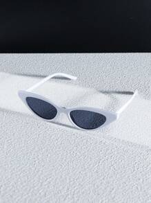 Ladies' Elegant & Versatile Narrow Plastic Cat Eye Frame Eyewear With Multiple Styles As A Perfect Accessory For Daily, Vacation And Festival Occasions Street Shades Beach Accessories Beach Accessories For Women Glasses Shades For Summer Beach Vacation,Outdoor,Travel