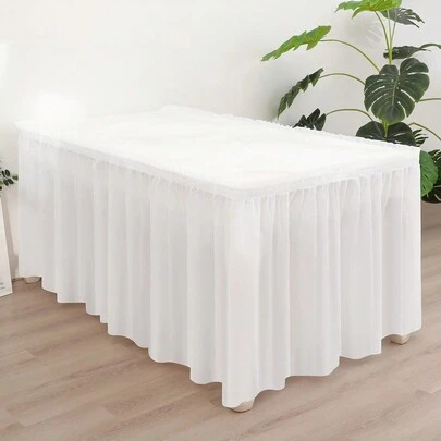 2 Piezas Falda De Mesa De Mantel Desechable